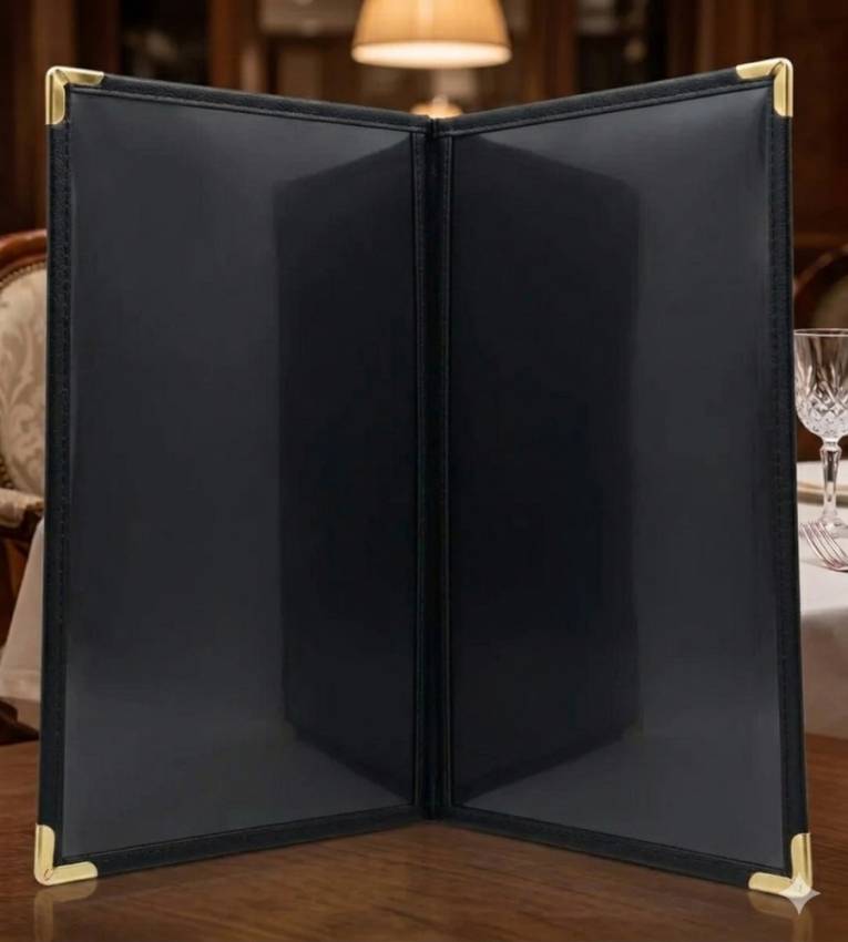 Porte Menu Transparent A4 – Élégance & Praticité Quotidienne