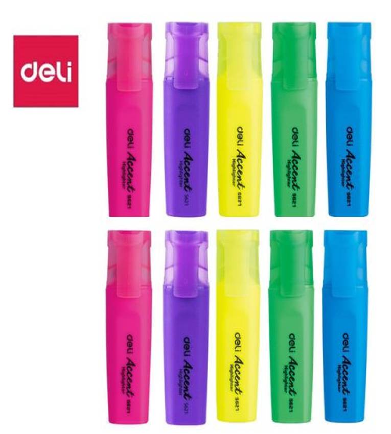 paquet Marqueur fluorescent multi couleur