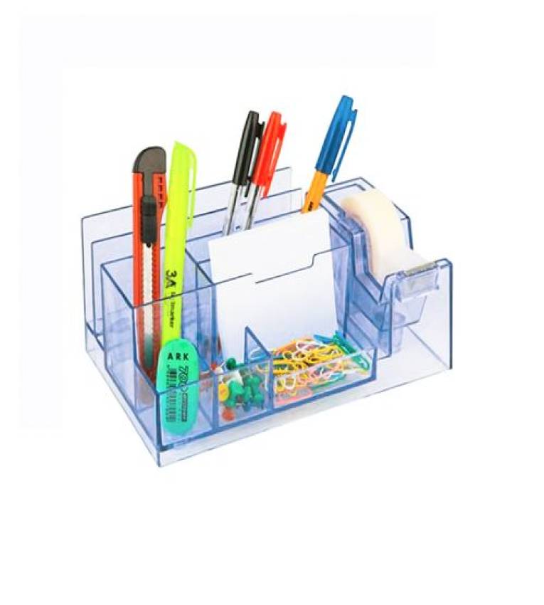 Organisateur de bureau acrylique Transparent