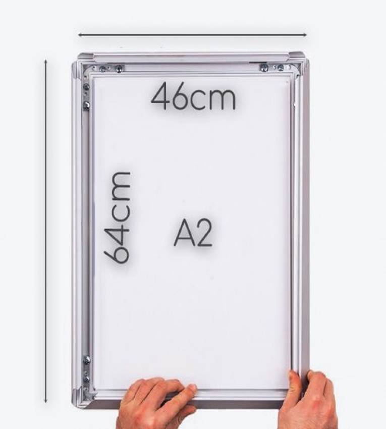 Grand CADRE ALUMINIUM CLIC CLAC A2