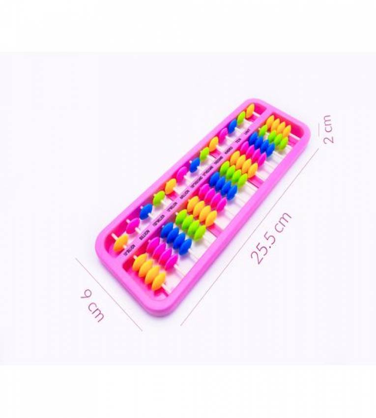 Calculateur de boulier arithmétique chinois en plastique,outil de comptage