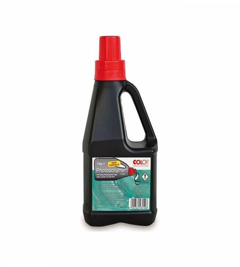 Photopolymère liquide Gel pour Tampon cachet  Rubber Stamp Making - VX55 1kg COLOP