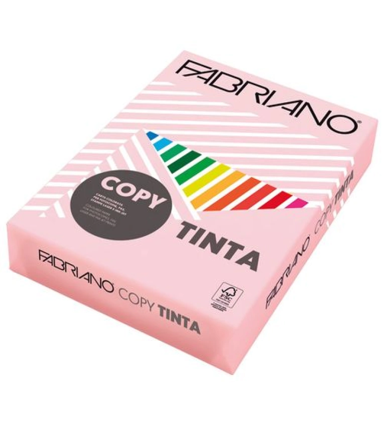 Papier naturel teinté Fabriano Rame A4, 80g - 500 feuilles. Idéal créatif. Qualité premium.