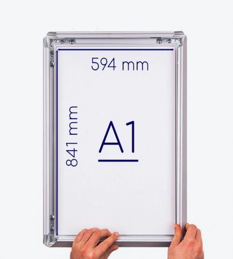 Cadre Aluminium Clic Clac A1 (59,4 x 84) cm - Standard Grand
