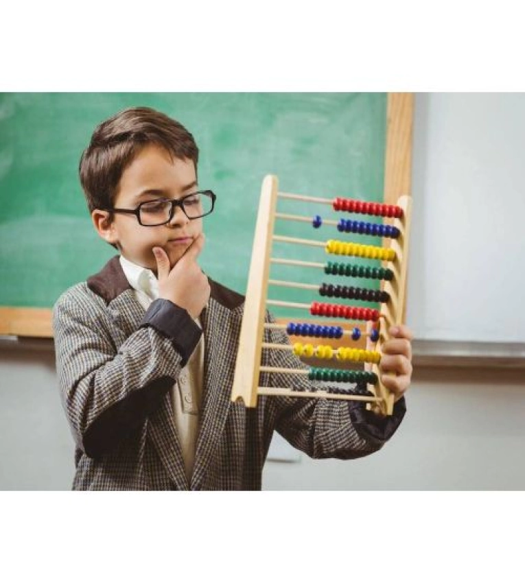 Soroban Multi-couleur 13 colonnes : Boostez vos maths avec ce calcul mental ludique. Précision et plaisir combinés.