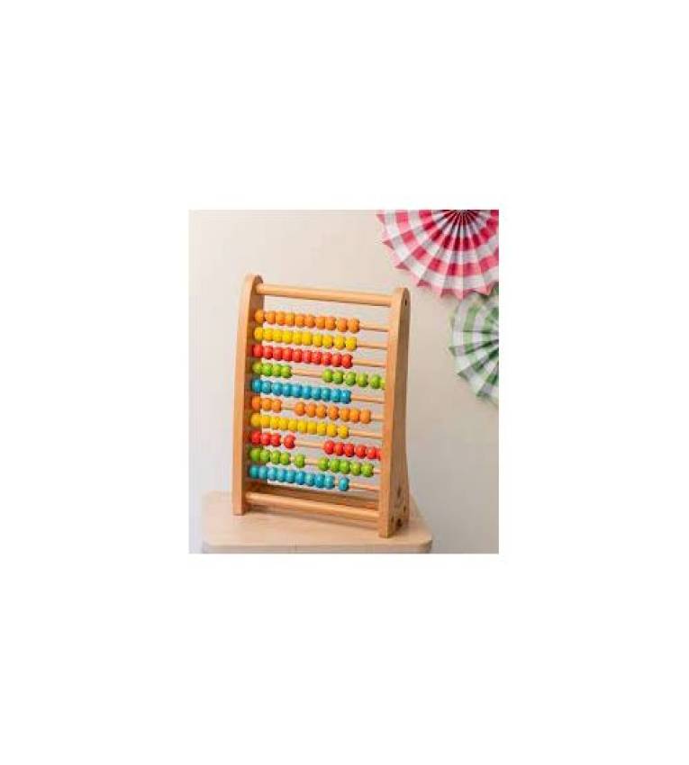 Soroban Multi-couleur pour Calcul Mental en mathématique avec 13 colonnes