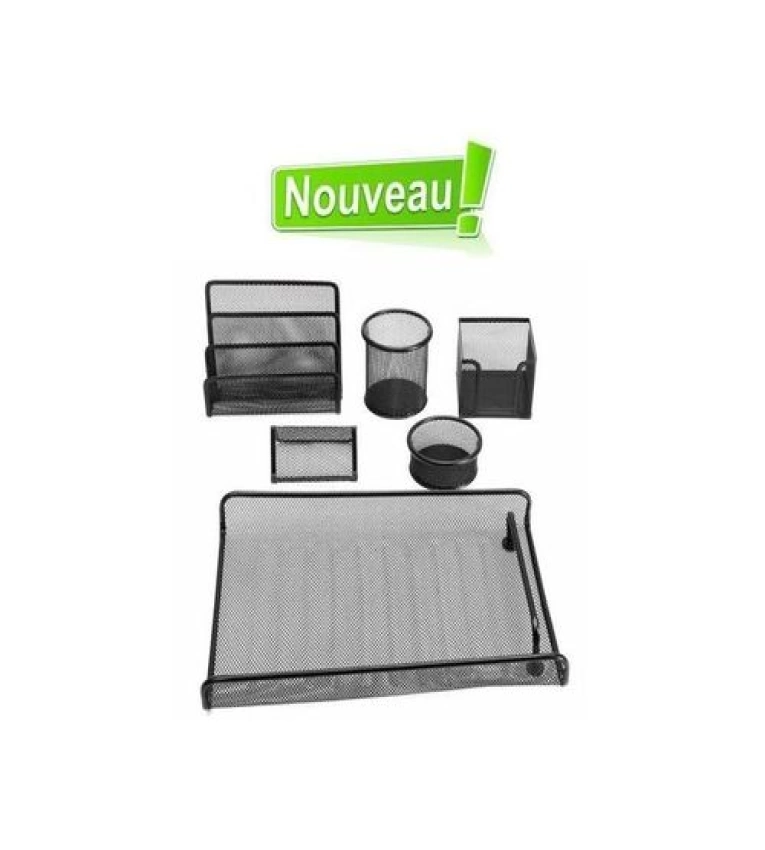 Optimisez votre espace de travail avec notre ensemble de fournitures de bureau 6 pièces. Pratique et élégant.