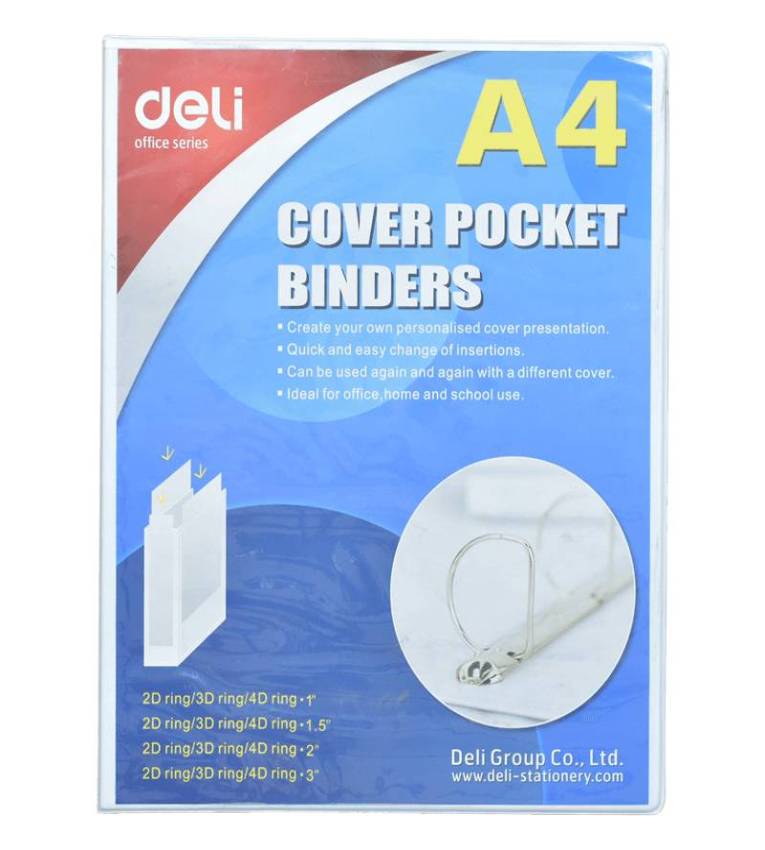 Classeur a Levier – A4 – Simili Rayé – 4 Anneaux  – 32*26 – Dos 4 cm
