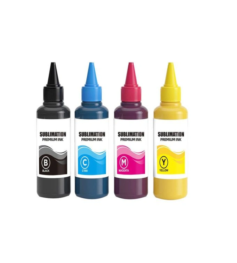 Encre de sublimation de 100 ml, idéale pour une utilisation dans les imprimantes de sublimation pour transférer des images