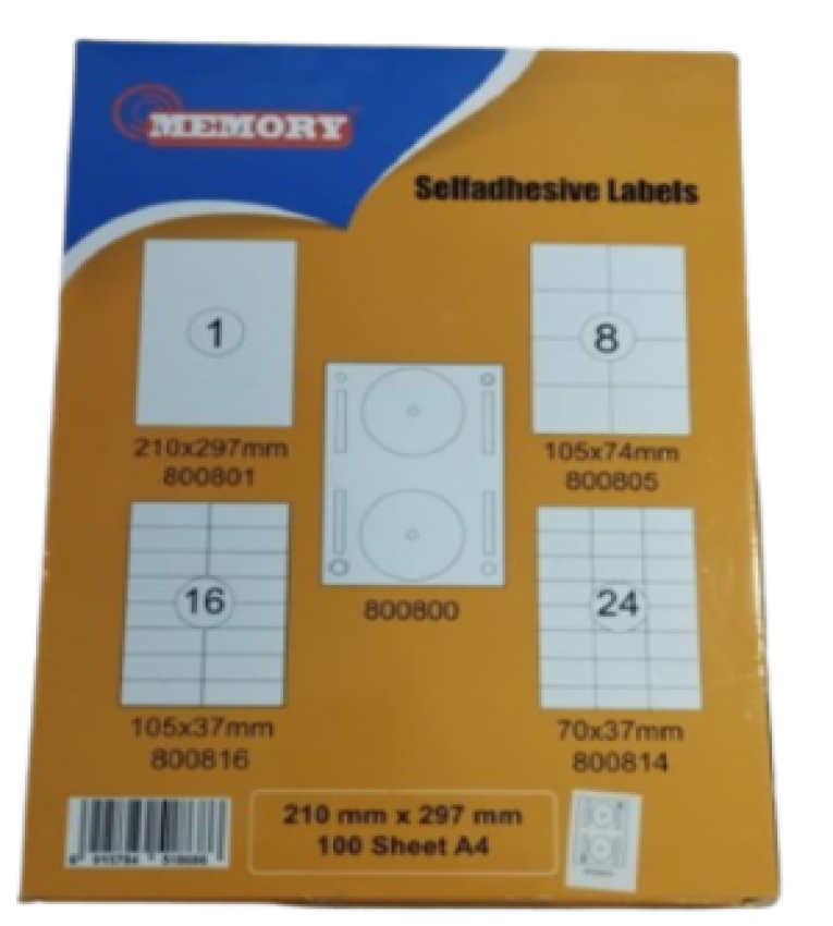 Étiquettes de CD autocollantes pour imprimante