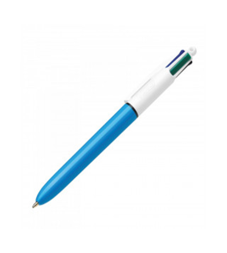 Lot 4 Marqueurs fluorescent Surligneur Textliner avec stylo Bic de 4 couleurs gratuit