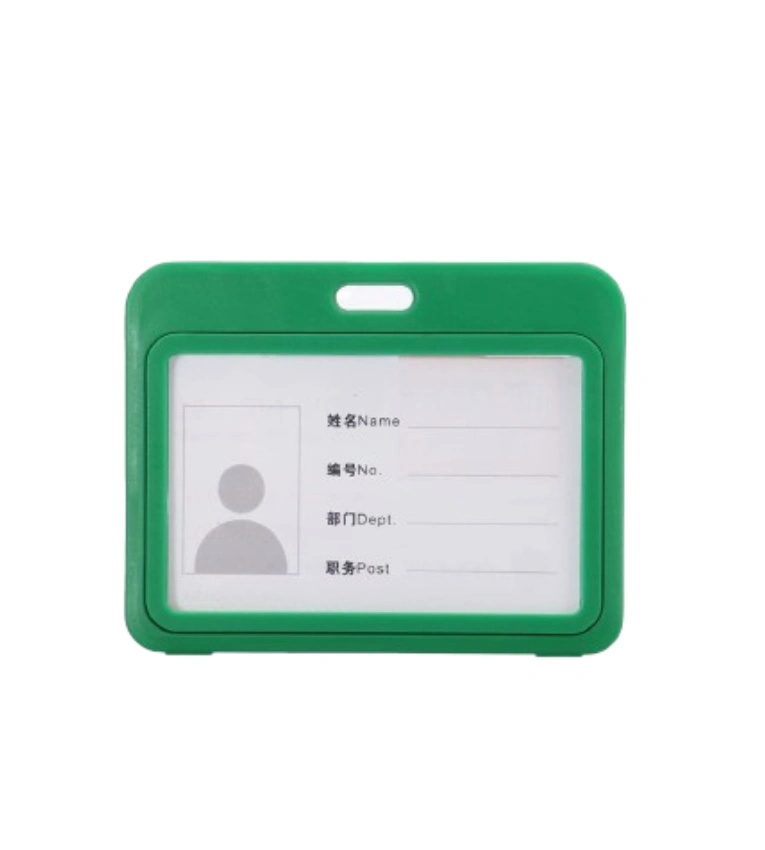porte-carte plastique, étui carte d’identité, porte-badge professionnel, porte-carte avec lanière