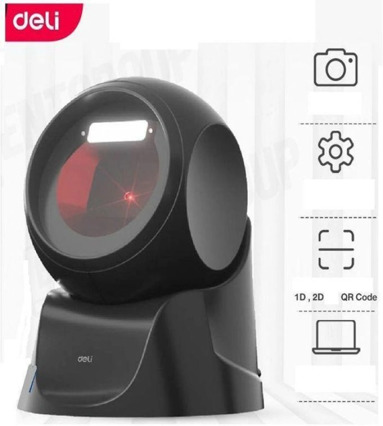 canner de codes-barres DELI ultra-performant. Conçu pour une lecture fluide et continue