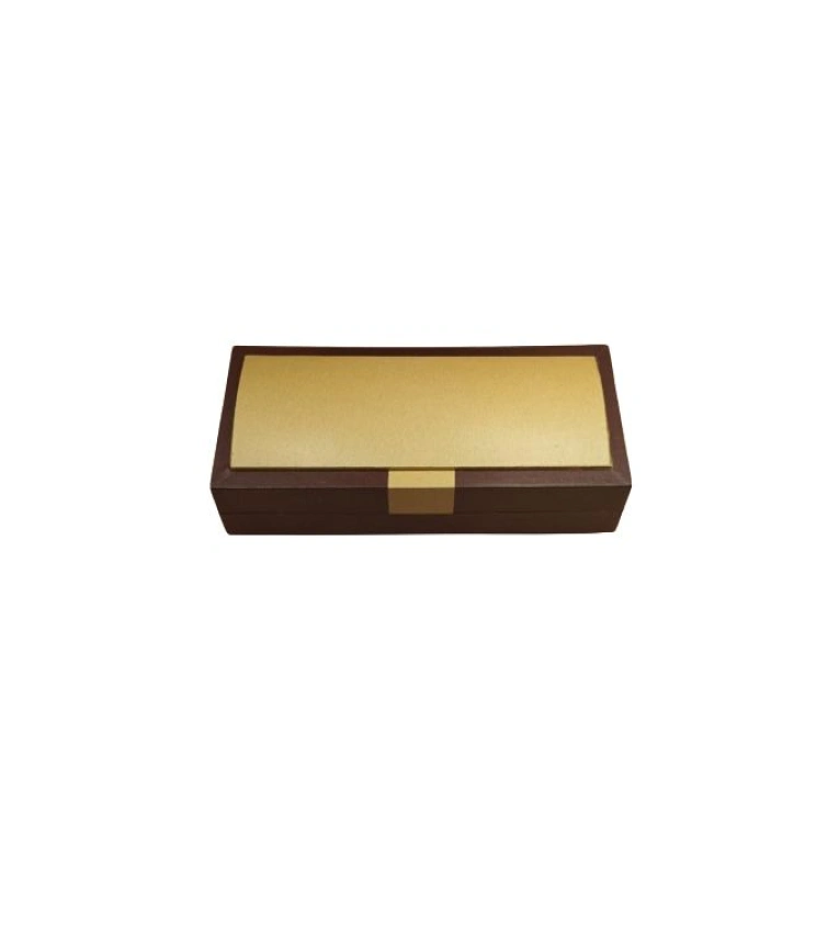 Coffret cadeau en similicuir, idéal pour stylos, montres et bijoux. Design élégant et intérieur doux pour une protection optimale.