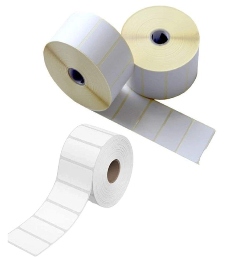 étiquettes thermiques autocollantes, rouleau étiquettes 60x40 mm, étiquettes adhésives pour imprimante thermique, étiquette d’expédition