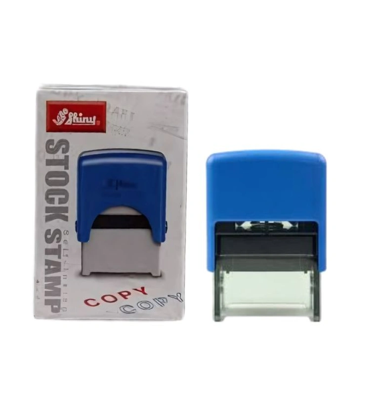 Tampon encreur Shiny S222, personnalisable, compact et précis. Idéal pour signatures, cachets d'entreprise et documents officiels.