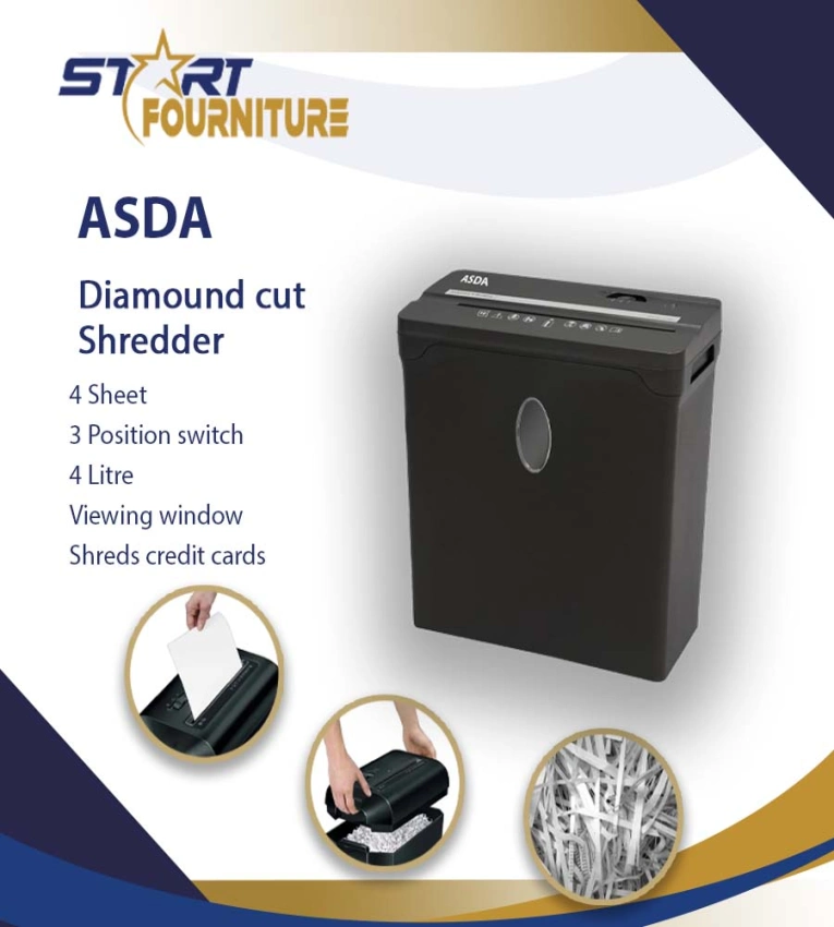 Il sert à déchiqueter les papiers et documents importants en très petits morceaux, afin qu'ils ne puissent plus être lus ni réutilisés.