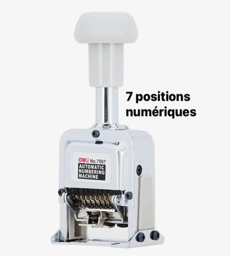 Tanjashop.com - Machine à numéroter Trodat 7507